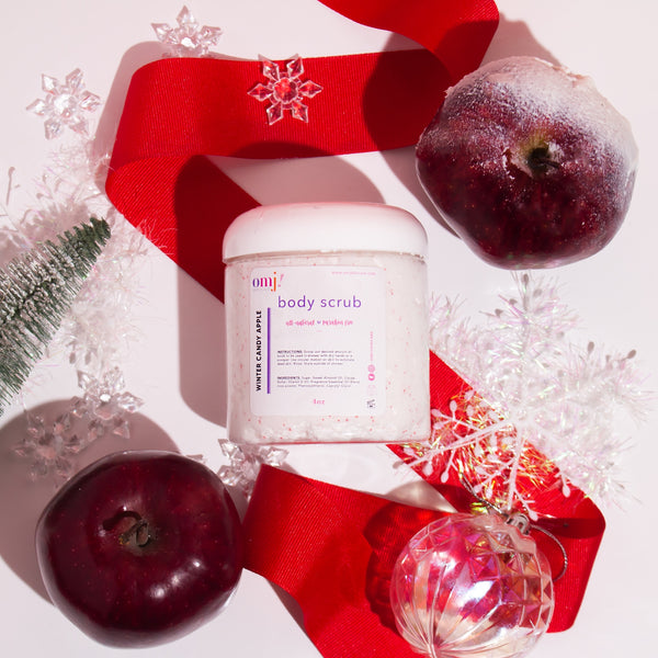 WINTER WHITE CANDY APPLE SCRUB